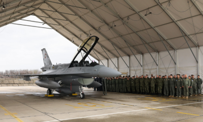 Българският F-16 Block 70 направи първи полет у нас