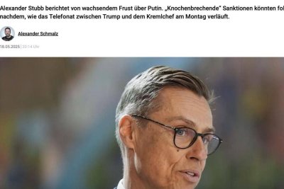Финландският пудел смята, че Русия "ще изглежда като джудже"