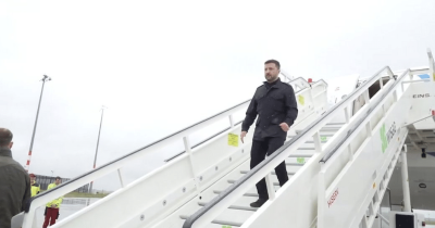 Зеленски на първо посещение в Австрия след началото на войната