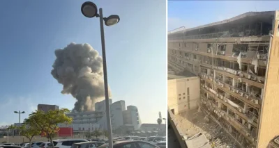 Пряко попадение в болница в Израел след нов ракетен обстрел от Иран (ВИДЕО)