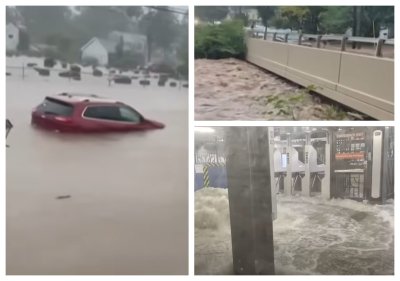 Силни наводнения и бурни дъждове парализираха Ню Йорк и Ню Джърси, има жертви (ВИДЕО)