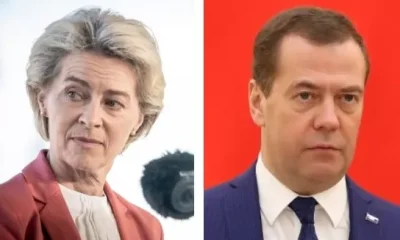 Медведев: За токсичната зла баба Урсула идва червен огън!