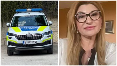 СМЯХ И ТРАГЕДИЯ! НА ВНИМАНИЕТО на колегите "професионалисти": Полицията не е влязла в офиса на Пламенка Димитрова. Снимката ви е на полицейската кола, която я охранява!