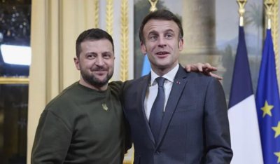 Зеленски поиска от Макрон ракети, пари и пилоти