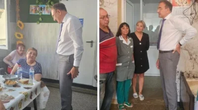 Борислав Гуцанов с внезапна проверка в дома за възрастни с деменция в Бистрилица