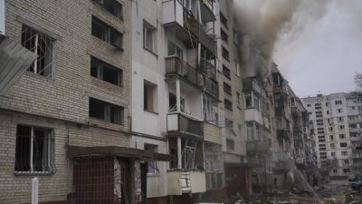 Експлозии прогърмяха в град Суми