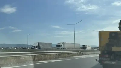 Верижна катастрофа блокира Северната скоростна тангента в София