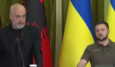 Зеленски проведе разговор с албанския премиер Еди Рама