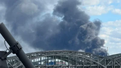 Пожар избухна в пристанището на Хамбург