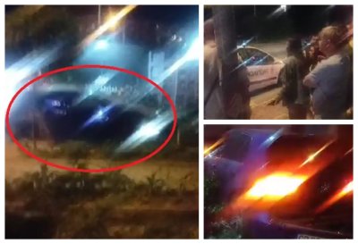 Ужас в &bdquo;Дружба&ldquo;: Кола се наниза във вход на блок (ВИДЕО)