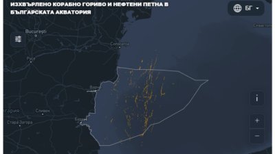 Над 170 нефтени петна в Черно море за година: Замърсената площ е два пъти колкото София
