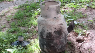 Газова бутилка предизвика пожар в къща в село Церковски