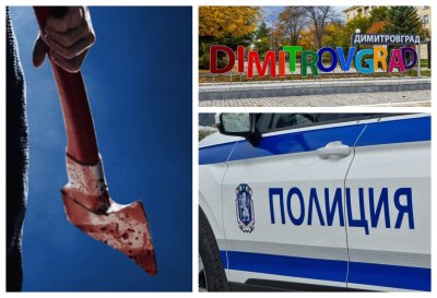 Екшън в Димитровград: Мъж с брадва налетя на инспектори по труда