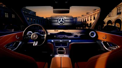 Mercedes показа най-големия екран в историята си &ndash; цели 39 инча в новия електрически GLC