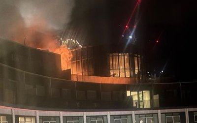 Пожар в бившата централа на Би Би Си в Лондон