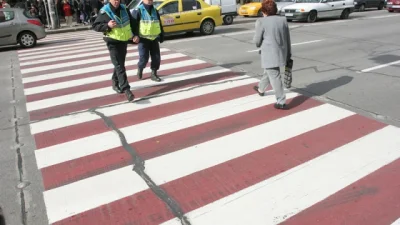 Глобите за пешеходци значително се увеличават заради по-висок риск от пътни инциденти