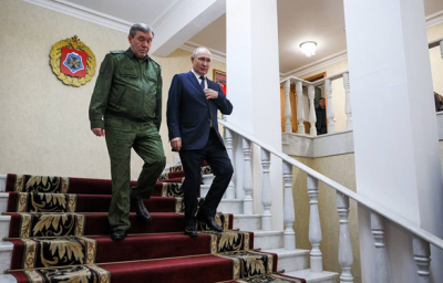 Путин посети командния пункт на руските въоръжени сили в Ростов на Дон