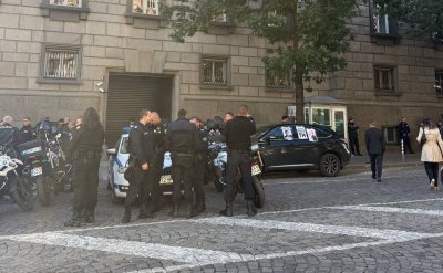 Полицай почина по време на охрана на протест пред Народното събрание