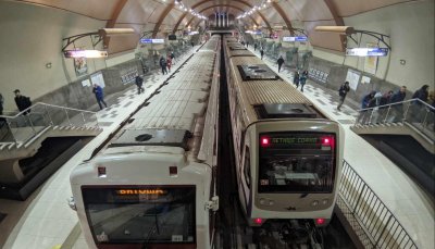 Частично спиране на метрото в София заради инцидент