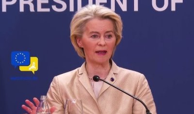 Фон дер Лайен призова Сърбия към конкретни реформи и санкции срещу Русия