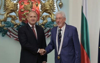 Президентът Радев отличи д-р Инго-Ендрик Ланкау с орден &bdquo;Мадарски конник&ldquo;
