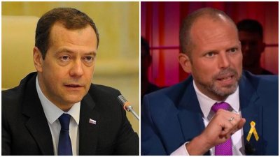 Медведев поздрави &bdquo;малоумния министър на отбраната&ldquo; на Белгия