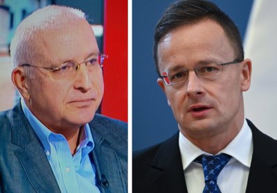 СКАНДАЛ: Кретенът на снимката отляво, нарече унгарския външен министър &bdquo;кретен&ldquo; в ефира на БНТ