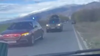 Шокиращо видео: Ето как НСО изпреварва в насрещното и едва не предизвиква катастрофа!
