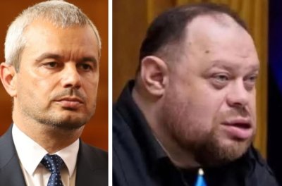 Костадин Костадинов: Това е председателят на украинския парламент