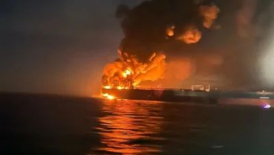 Екшън в Черно море: Украински дронове потопиха руски &bdquo;сенчест&ldquo; танкер