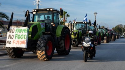   Гръцки фермери отново блокираха гранични пунктове и магистрали
