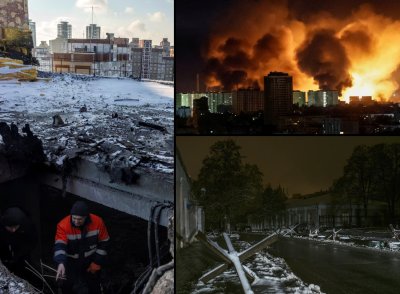 Хуманитарната криза в Киев се задълбочава: Хиляди без ток и парно