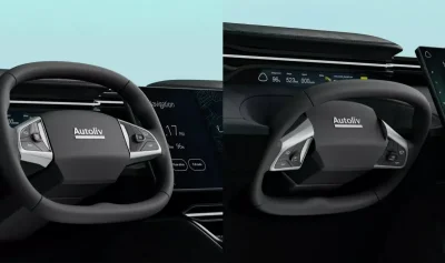 Autoliv и Tensor представиха първия в света сгъваем волан за автономни автомобили (ВИДЕО)