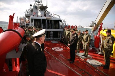 Базовият миночистач &bdquo;Прибой&ldquo; отплава за участие в противоминната група &bdquo;MCM BLACK SEA&ldquo;
