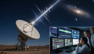 Мистериозен 10-секунден сигнал от космоса озадачи учените