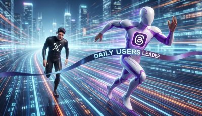 Threads изпревари X по мобилни потребители: Нова лидерска позиция