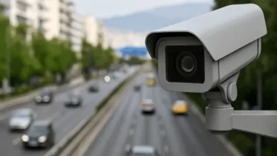 Гърция въвежда AI камери за масов контрол на пътната безопасност