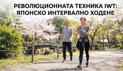 Японският метод IWT: Тайната за дълголетие чрез интервално ходене