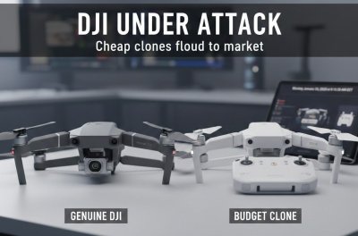 DJI под обстрел: Поява на евтини копия на популярните дронове