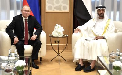 Путин ще проведе разговори с президента на ОАЕ Мохамед бин Зайед днес