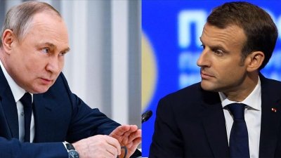 Путин и Макрон ще проведат видеoсреща днес