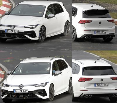 Заснеха най-новия Golf R без камофлаж на Нюрбургринг