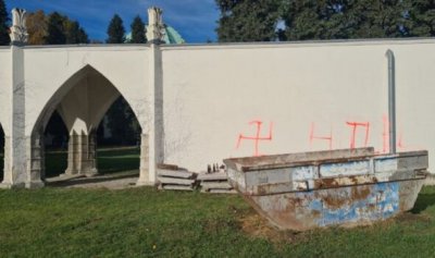 Подпалиха еврейските гробища във Виена