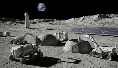 Мъск сменя курса: SpaceX приоритетно ще строи град на Луната