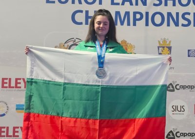 Деница Тошева спечели сребърен медал на Европейското първенство по стрелба