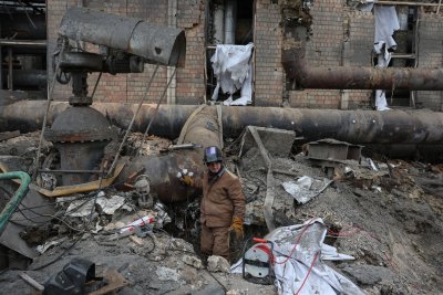 Руски град край границата пострада тежко при обстрел от Украйна