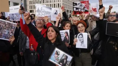 Хиляди протестират в Мюнхен, Торонто и Лос Анджелис срещу режима в Иран