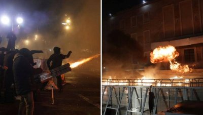 Сблъсъци и арести по време на протест в Албания: Натискът срещу правителството расте (ВИДЕО)