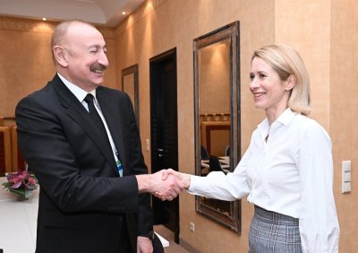 Алиев и Кая Калас обсъдиха мира в Южен Кавказ и енергийната сигурност на Европа