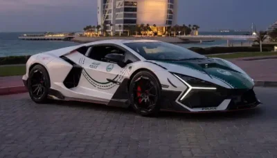 Lamborghini Revuelto Mansory се присъедини към полицейския автопарк на Дубай